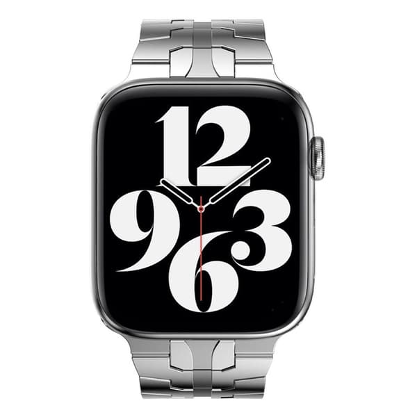 Iron Man Rustfrit Stål Armbånd Apple Watch 6 (40mm) - Sølv