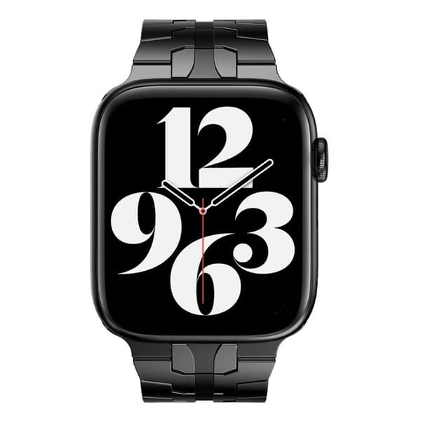 Iron Man Rostfritt Armband Apple Watch 6 (40mm) - Svart