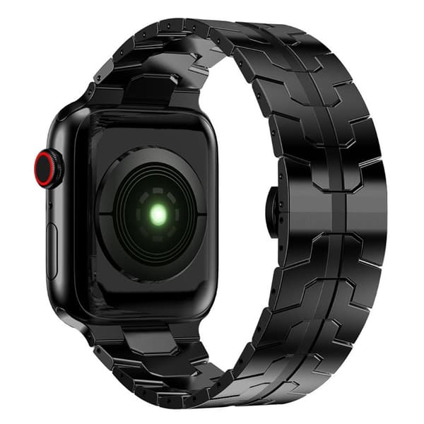 Iron Man Rostfritt Armband Apple Watch 6 (40mm) - Svart