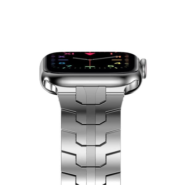 Iron Man Rustfrit Stål Armbånd Apple Watch 5 (40mm) - Sølv