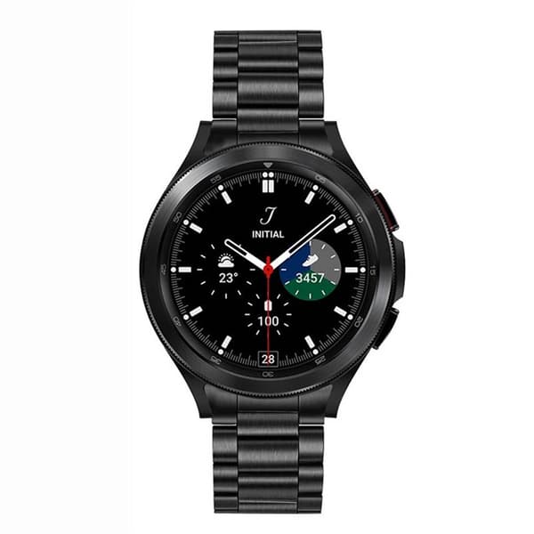 Armbånd RSF Stål No-Gap Samsung Galaxy Watch 4 Classic (42mm) - Svart