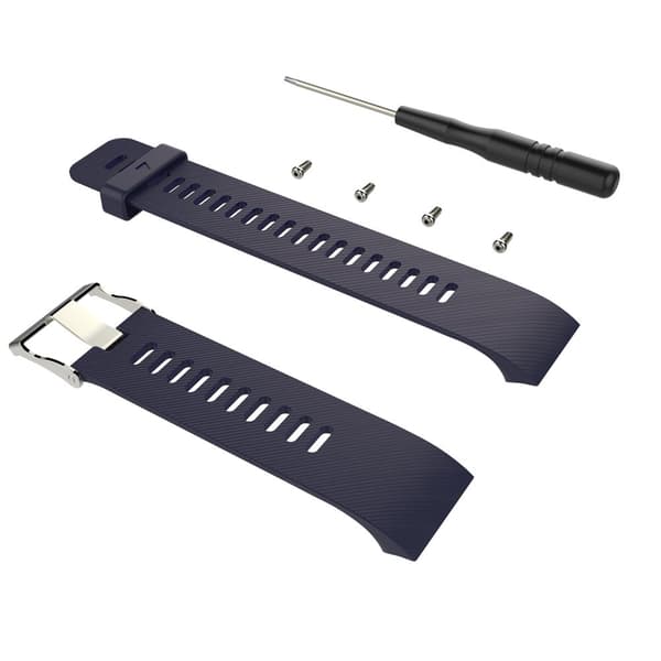 INF Garmin Forerunner 35/30 armbånd silikone Marineblå