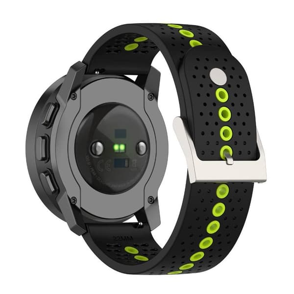 Urheilullinen rannekoru Suunto 5 Peak - Musta/vihreä