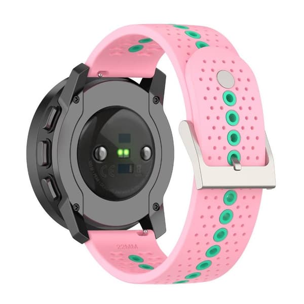 Urheilullinen rannekoru Suunto 5 Peak - Vaaleanpunainen/vihreä