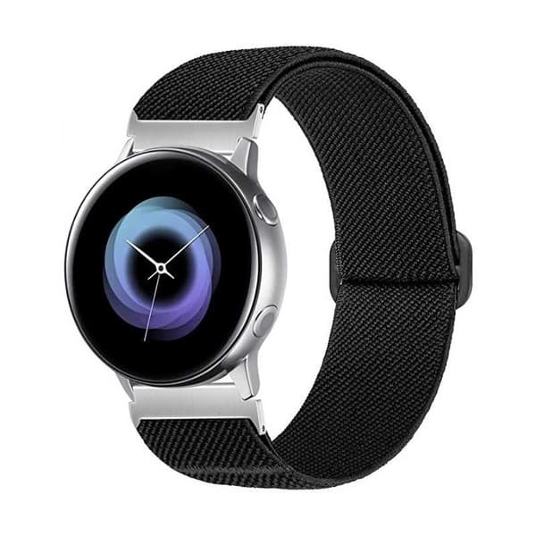 Universal Justerbar & Elastisk Nylon Klockarmband - 22mm