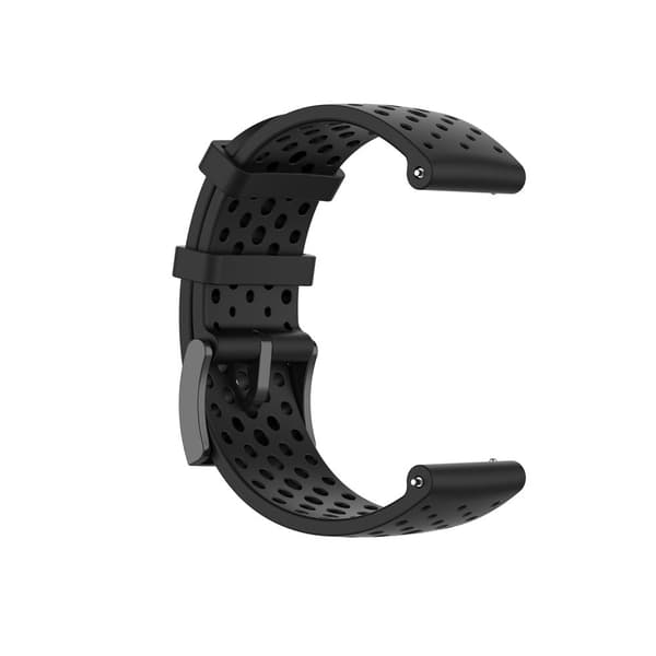 INF Suunto 7/9 / 9Baro / D5 / Spartan / Fossil Nate / Q armbånd silikone Sort  S