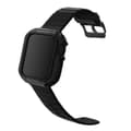 Miniatyrbild 1 av 2: Armband Apple Watch 42/44/45/49mm Svart + TPU Skal Bumper Svart