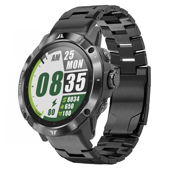 Armbånd titanium Coros Vertix 2 - Sort