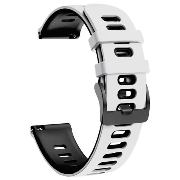 Twin Sport armbånd Garmin Vivomove Luxe - Hvit/svart