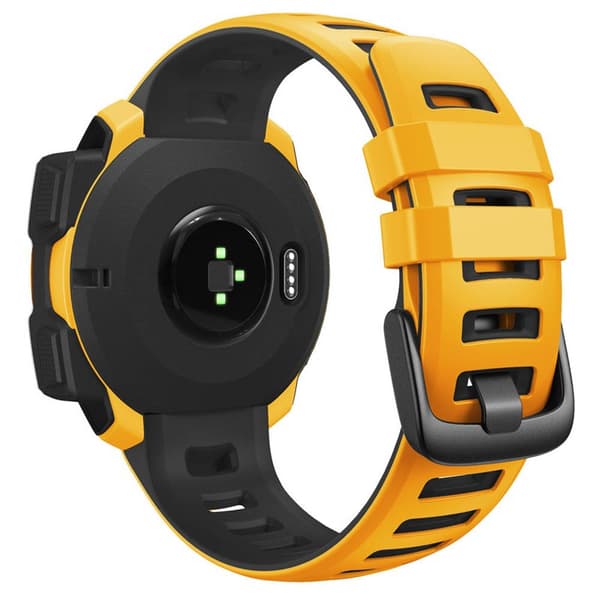 Twin Sport Rannekoru Armband Garmin Instinct 2- Keltainen/musta