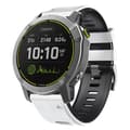 Miniatyrbild 1 av 4: Twin Sport Armband Garmin Fenix 7 - Vit/svart