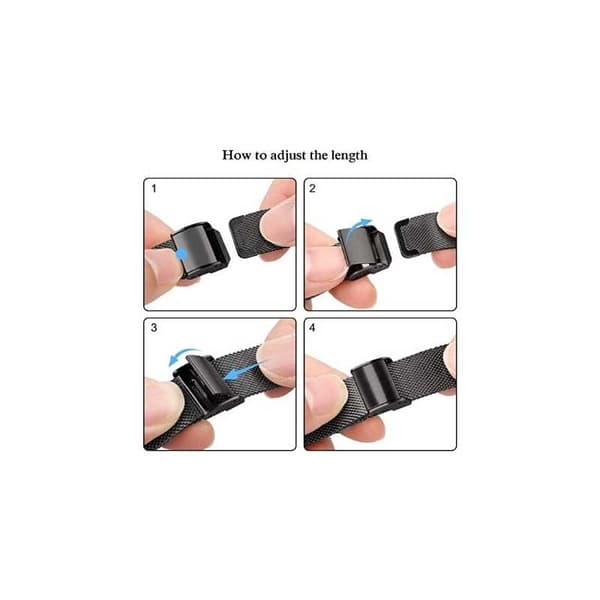 Apple Watch 38/40/41mm Slim Armband Milanesisk Loop