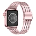 Pikkukuva 2 / 3: Mesh Rannekoru ruostumatonta terästä  Apple Watch 6  (44mm) - Vaaleanpunainen