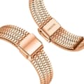 Miniatyrbilde 3 av 3: Mesh armbånd i rustfritt stål Apple Watch 7 (45mm) - Gull
