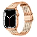 Miniatyrbilde 1 av 3: Mesh armbånd i rustfritt stål Apple Watch 7 (45mm) - Gull