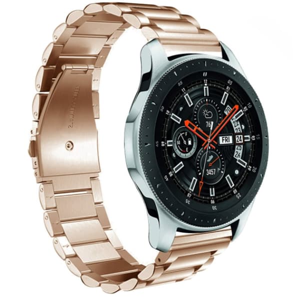 INF Rem kompatibel med Huawei Watch GT rustfritt stål gull