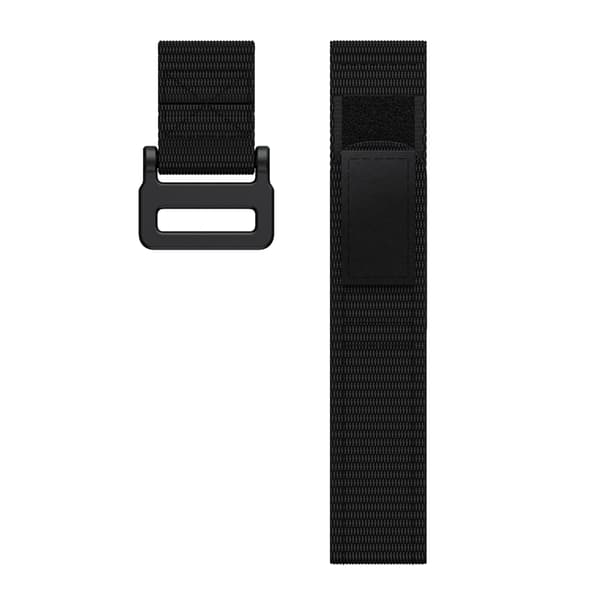 INF Garmin Fenix 6X/5X/3/3 HR armbånd 26 mm nylon Sort