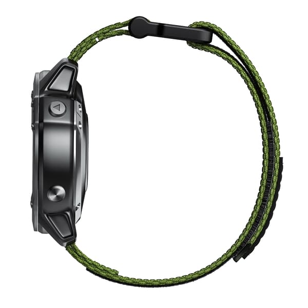 INF Klokkereim 22 mm for Garmin Fenix 5/6/7 Forerunner Approach Nylon Grønn