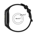 Miniatyrbillede 4 af 4: Silikoneurrem til Fitbit Charge 5 /6  - Sort