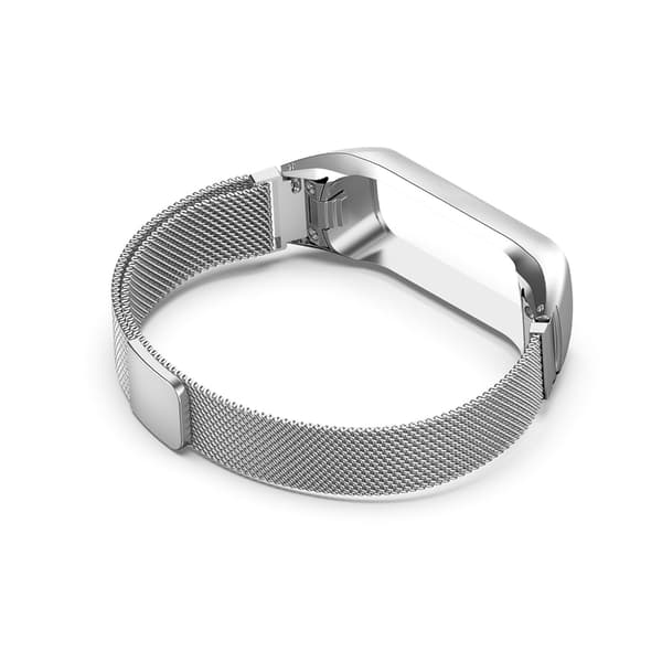 Milanese Loop-armband till Samsung Galaxy Fit2 - Silver