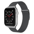 Miniatyrbild 1 av 2: Apple Watch kompatibelt Armband Milanese Loop BLÅ GRÅ 38/40/41 mm metall
