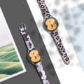 Miniatyrbilde 4 av 6: INF Klokkereim for Samsung Galaxy Watch Active1 / 2 Gen Leopard-mønster