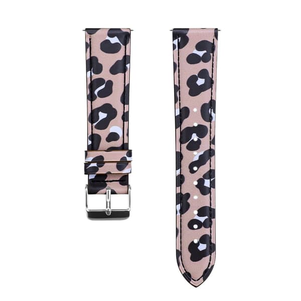 INF Klokkereim for Samsung Galaxy Watch Active1 / 2 Gen Leopard-mønster