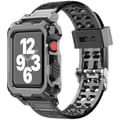 Miniatyrbild 1 av 5: Apple Watch kompatibelt Armband TPU SVART 42/44/415 mm