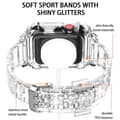 Miniatyrbild 4 av 6: Apple Watch kompatibelt Armband TPU TRANSARENT 42/44/415 mm