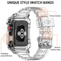 Miniatyrbild 2 av 6: Apple Watch kompatibelt Armband TPU TRANSARENT 42/44/415 mm