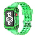 Miniatyrbild 1 av 2: Apple Watch kompatibelt Armband TPU GREEN 42/44/415 mm