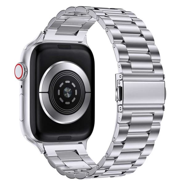 Apple Watch 38/40/41 Länkarmband Metall Silver