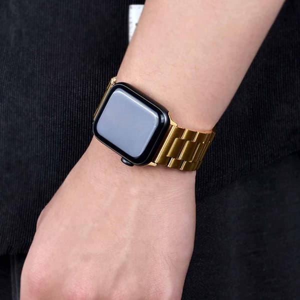 Apple Watch 38/40/41 Länkarmband Metall Guld