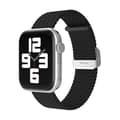 Miniatyrbild 1 av 3: Apple Watch kompatibelt Armband Elastiskt SVART 38/40/41 mm