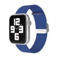Miniatyrbild 1 av 3: Apple Watch kompatibelt Armband Elastiskt BLÅ  42/44/45 mm