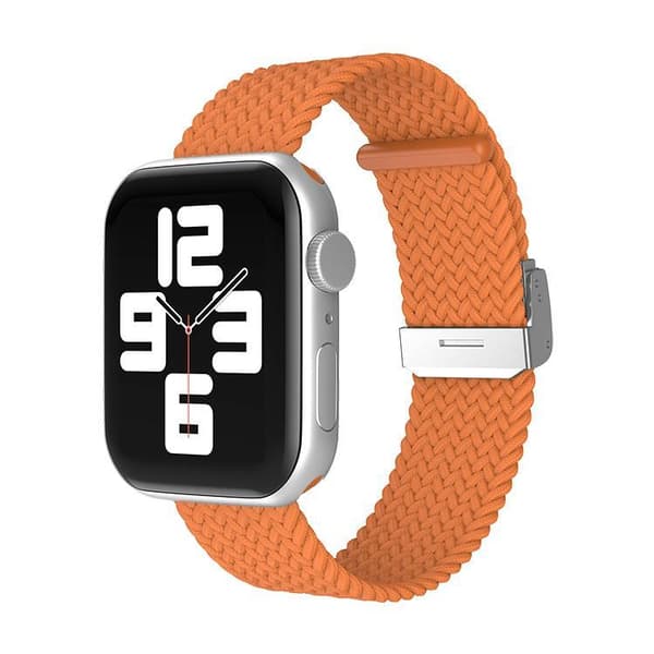 Apple Watch kompatibelt Armband Elastiskt ORANGE 42/44/45 mm