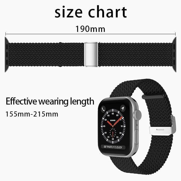 Apple Watch kompatibelt Armband Elastiskt MULTICOLOR 42/44/45mm