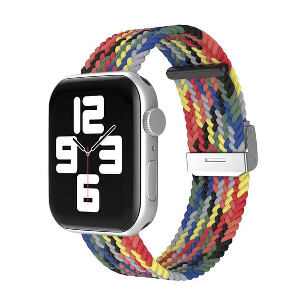 Apple Watch kompatibelt Armband Elastiskt MULTICOLOR 42/44/45mm
