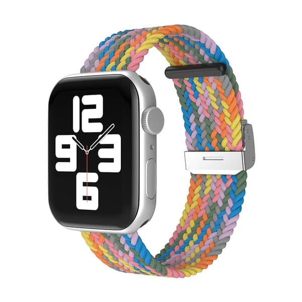 Apple Watch kompatibelt Armband Elastiskt MULTI LILA  42/44/45 mm
