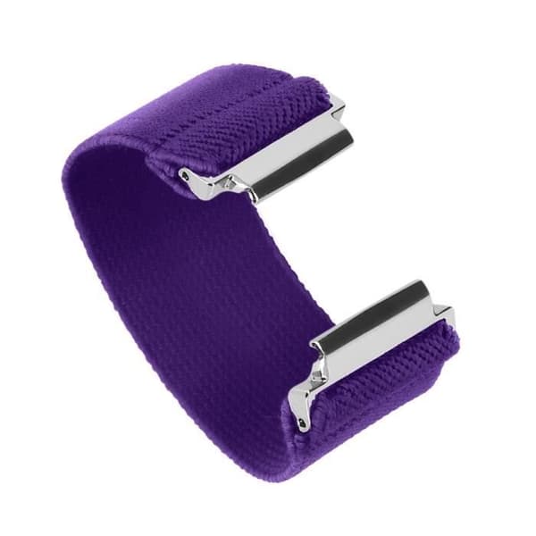 Vävt nylonarmband för Samsung Galaxy Watch 4 - AVIZAR - Självjusterande - Lila