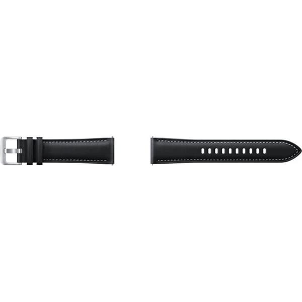 Läderrem (20mm, S/M) för G Watch 3 Black Samsung