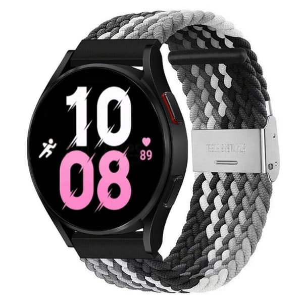 Flettet elastisk klokkereim Samsung Galaxy Watch 5 (40mm) - Gradient grey