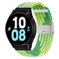 Miniatyrbild 1 av 3: Flätat Elastiskt Armband Samsung Galaxy Watch 5 (44mm) - Gradient green