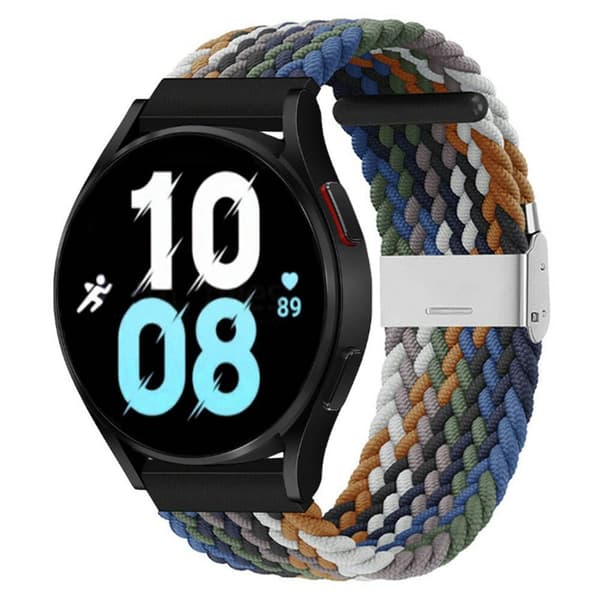Flettet Elastik Armbånd Samsung Galaxy Watch 5 (44mm) - cowboy