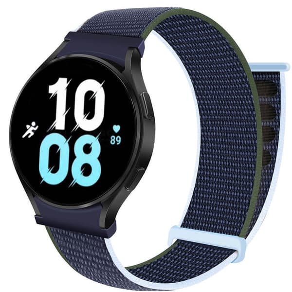 Nylon Armbånd  No-Gap Samsung Galaxy Watch 5 (44mm) - Abyss