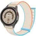 Miniatyrbilde 1 av 2: Nylon armbånd No-Gap Samsung Galaxy Watch 5 Pro (45mm) - Sea Salt