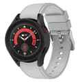 Miniatyrbillede 1 af 3: Silikone Armbånd No-Gap Samsung Galaxy Watch 5 Pro (45mm) - Lysegrå