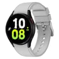 Miniatyrbillede 1 af 3: Silikone Armbånd No-Gap Samsung Galaxy Watch 5 (44mm) - Lysegrå