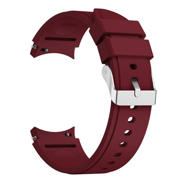 Silikoni Rannekoru No-Gap Samsung Galaxy Watch 5 (40mm) - Viininpunainen