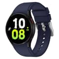 Pikkukuva 1 / 3: Silikoni Rannekoru No-Gap Samsung Galaxy Watch 5 (40mm) - Tummansininen